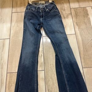 ariat bootcut jeans, mid rise